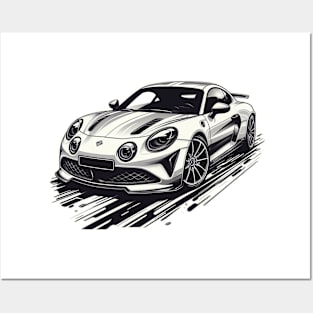 Alpine A110 Posters and Art